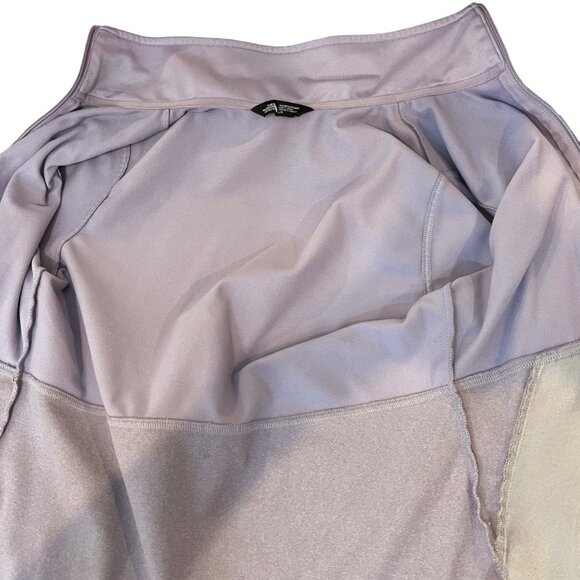 The North‎ Face Jacket L Womens Purple Fleece Lined Logo Full Zip Size Large - Picture 9 of 12
